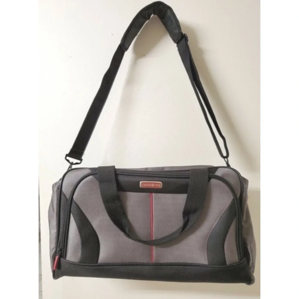 Samsonite Lite-Air Travel Duffel Bag Grey & Black (New With tags) vacation